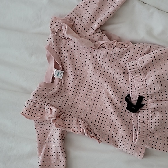 Baby girl pink matching set size 12 m - Picture 3 of 3